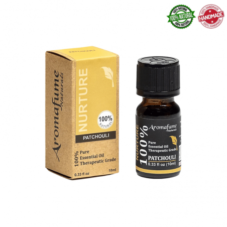 Patchouli "Nurture" 100% Olio Essenziale Puro Patchouli Aromafume - Therapeutic Grade - 10ml