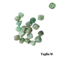 Fluorite Verde Pietra Burattata Medium (± 25/35mm - ± 19/29gr.) - Qualità A