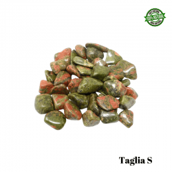 Unakite Pietra Burattata Small (± 20/30mm - ± 10/18gr.) - Qualità A