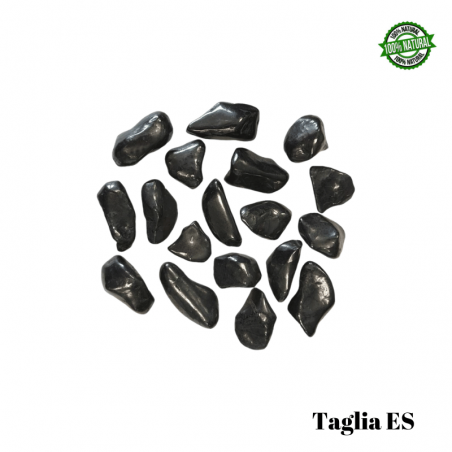 Shungite Pietra Burattata Extra Small (± 10/18mm - ± 4/8gr.) - Qualità A