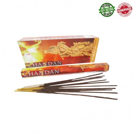 Chandan 20 Bastoncini Incenso Padmini Chandan Masala