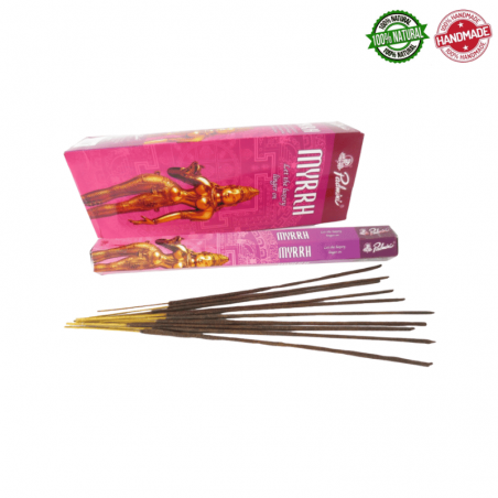 Mirra 20 Bastoncini Incenso Padmini Myrrh Masala