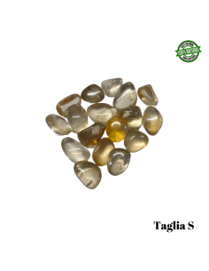 Aqua Aura Fuoco Pietra Burattata Small (± 20/30mm - ± 10/18gr.) - Qualità A