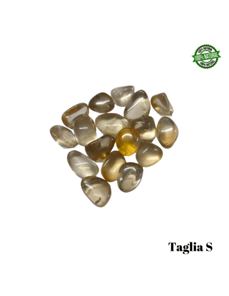 Aqua Aura Fuoco Pietra Burattata Small (± 20/30mm - ± 10/18gr.) - Qualità A