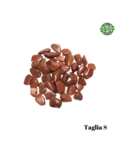 Avventurina Rossa Dorata Pietra Burattata Small (± 20/30mm - ± 10/18gr.) - Qualità A