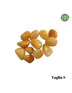 Avventurina Gialla Pietra Burattata Small (± 20/30mm - ± 10/18gr.) - Qualità A