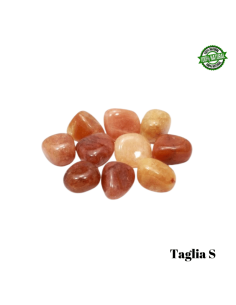 Avventurina Rossa Pietra Burattata Small (± 20/30mm - ± 10/18gr.) - Qualità A