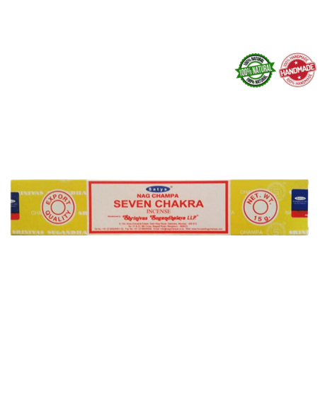 7 Chakra Bastoncini incenso Satya Nag Champa Seven Chakra