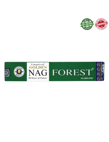 Incenso Golden Nag Forest 20 Bastoncini – Fragranza Legnosa e Naturale