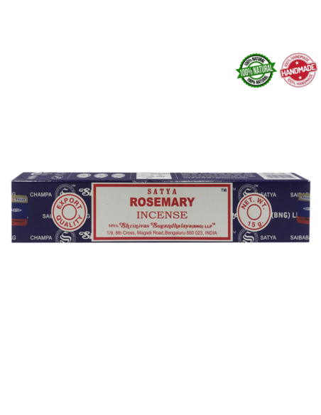 Rosmarino Bastoncini incenso Satya Earth Rosemary Masala