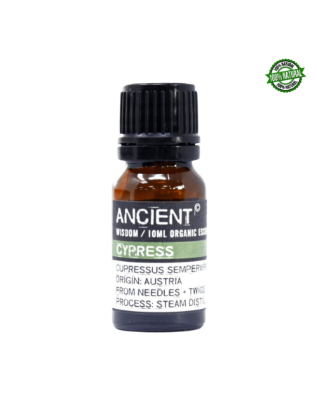 Cipresso 100% Olio Essenziale Cypress Bio Organico - 10ml