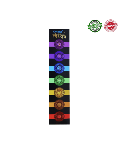 7 Chakra Bastoncini incenso Goloka Seven Chakra Masala
