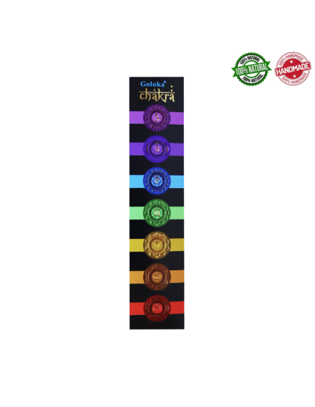 7 Chakra Bastoncini incenso Goloka Seven Chakra Masala