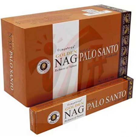 Golden Nag Palo Santo Incenso Vijayshree – Premium Incense