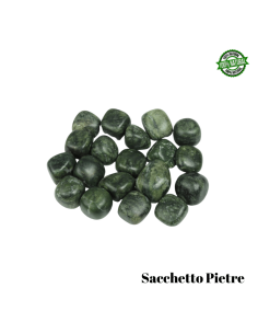 Giada Nefrite Sacchetto Pietre Burattate (2 Pietre - 50gr.) - Qualità A