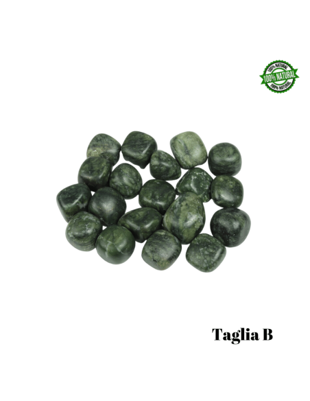Giada Nefrite Pietra Burattata Big (± 30/50mm - ± 30/60gr.) - Qualità A