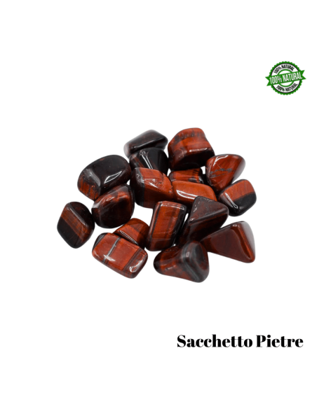 Occhio di Bue Sacchetto Pietre Burattate (10/15 Pietre - 50gr.) - Qualità A