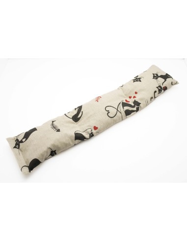 Fascia con noccioli di ciliegia - (58 x 13 x 5,5cm) - (900 - 970gr.) - Gatti