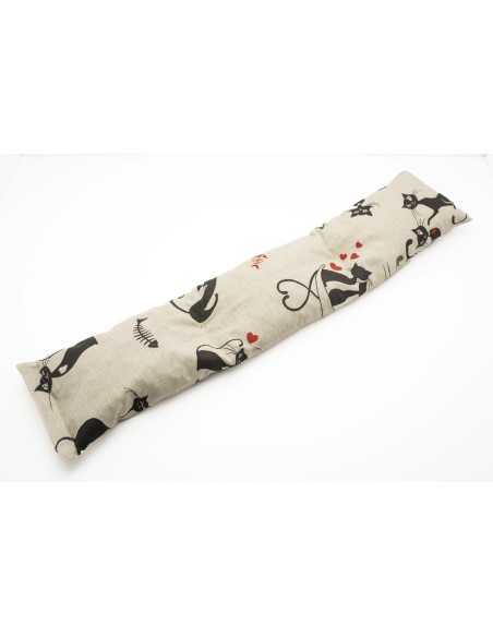 Fascia con noccioli di ciliegia - (58 x 13 x 5,5cm) - (900 - 970gr.) - Gatti