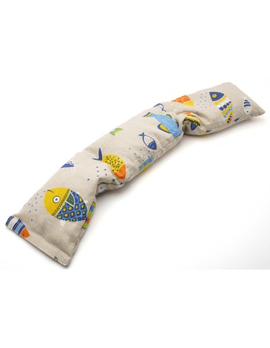 Fascia con noccioli di ciliegia - (58 x 13 x 5,5cm) - (900 - 970gr.) - Pesciolini