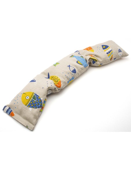Fascia con noccioli di ciliegia - (58 x 13 x 5,5cm) - (900 - 970gr.) - Pesciolini