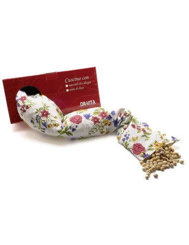 Fascia cervicale con noccioli di ciliegia ed erbe profumate