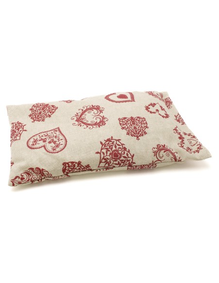 Cuscino con noccioli di ciliegia - (32 x 19 x 5cm) - (570 - 710gr.) - Cuori Tirolesi