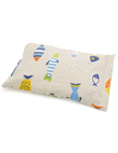 Cuscino con semi di lino - (32 x 19cm) - (650 - 780gr.) - Pesciolini