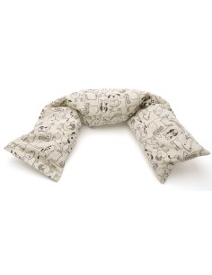 Fascia con Semi di Lino - (58 x 13 x 4cm) - (900 - 970gr.) - Cagnolini