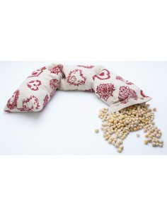 Cuscino con noccioli di ciliegia e Fiori di Lavanda 2