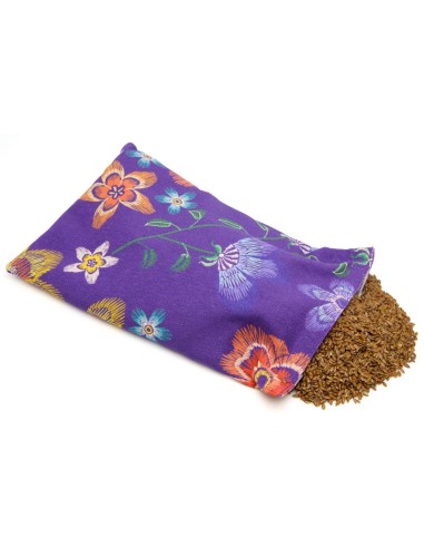 Cuscino con semi di lino - (32 x 19cm) - (650 - 780gr.) - Irina