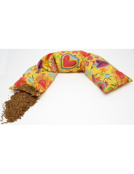 Fascia con Semi di Lino - (58 x 13 x 4cm) - (900 - 970gr.) - Amare