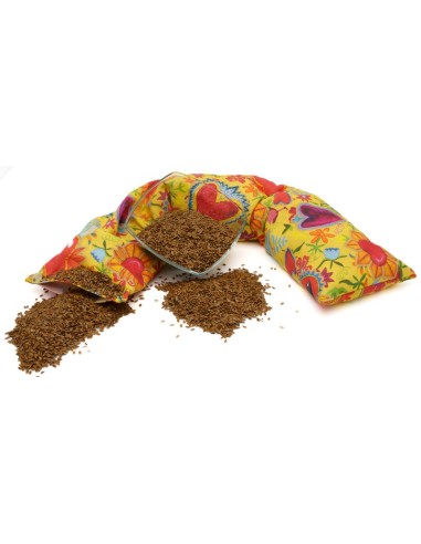 Fascia con Semi di Lino - (58 x 13 x 4cm) - (900 - 970gr.) - Amare