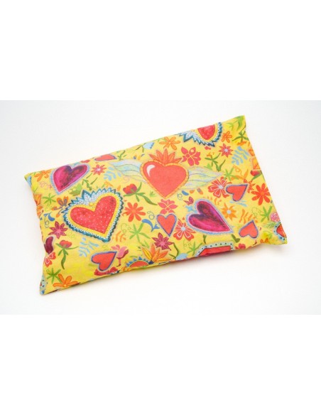 Cuscino con semi di lino - (32 x 19cm) - (650 - 780gr.) - Amare