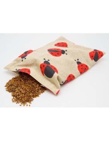 Baby Cuscino riscaldabile con semi di lino 23x14,5cm