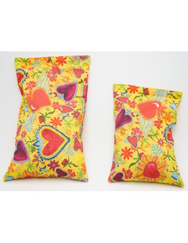 Baby Cuscino riscaldabile con semi di lino 23x14,5cm