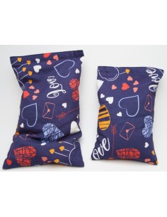Baby Cuscino riscaldabile con semi di lino 23x14,5cm 2