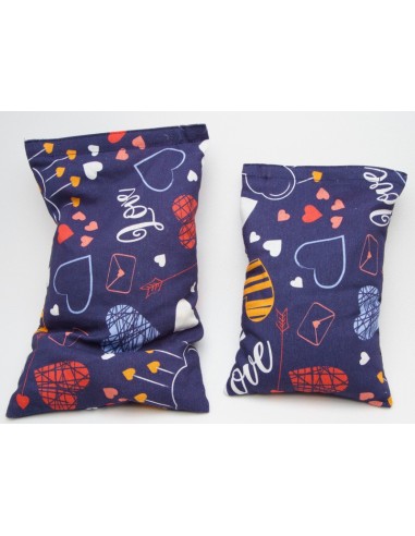 Baby Cuscino riscaldabile con semi di lino 23x14,5cm