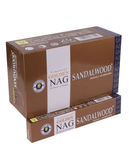 sandalo bastoncini incenso golden nag