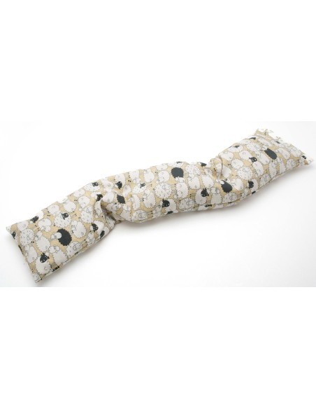Fascia con Semi di Lino - (58 x 13 x 4cm) - (900 - 970gr.) - Pecorelle