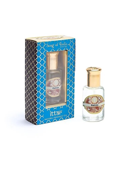 Relax Miscela Oli Essenziali Ayurvedici in Boccetta Vetro - Song of India