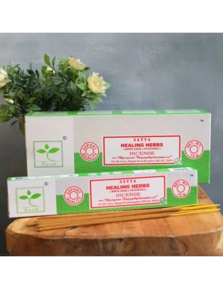 Erbe Curative Incenso Satya Healing Herbs – 15g Masala
