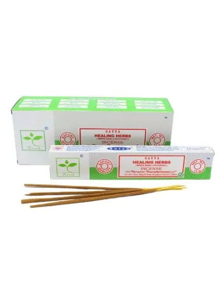 Erbe Curative Incenso Satya Healing Herbs – 15g Masala