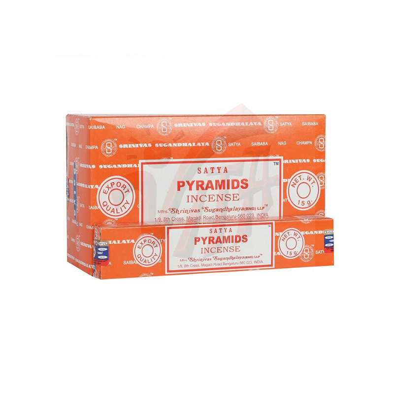 Satya Earth Pyramids Masala - Aromi Terrosi per Radicamento e Armonia