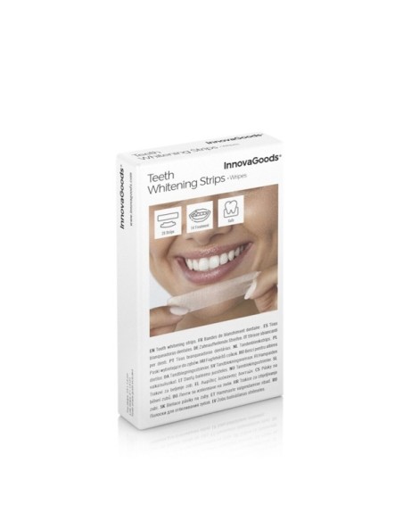 Strisce Sbiancanti Denti Wripes InnovaGoods | Sorriso Bianco Rapido