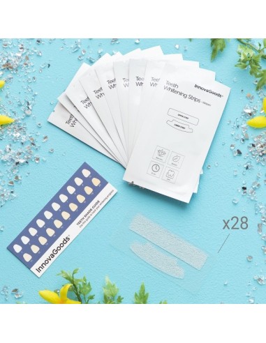 Strisce Sbiancanti Denti Wripes InnovaGoods | Sorriso Bianco Rapido