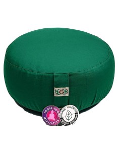 Cuscino Meditazione Verde Scuro Organico OCS 33x17cm ±2300g 2