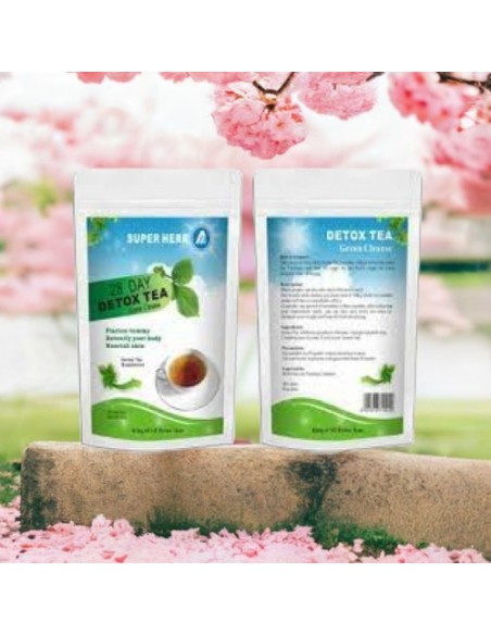 Tè Detox Dimagrante | 28 Filtri Naturali per Controllo del Peso