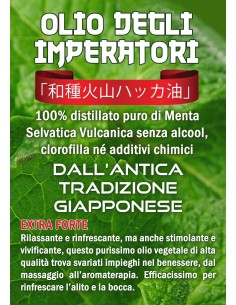 Olio essenziale Menta Vulcanica Giapponese 100ml  2