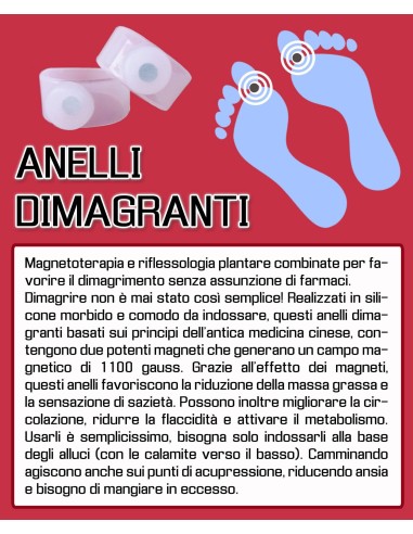Anelli Magnetici Snellenti MagFit InnovaGoods – 2 pz